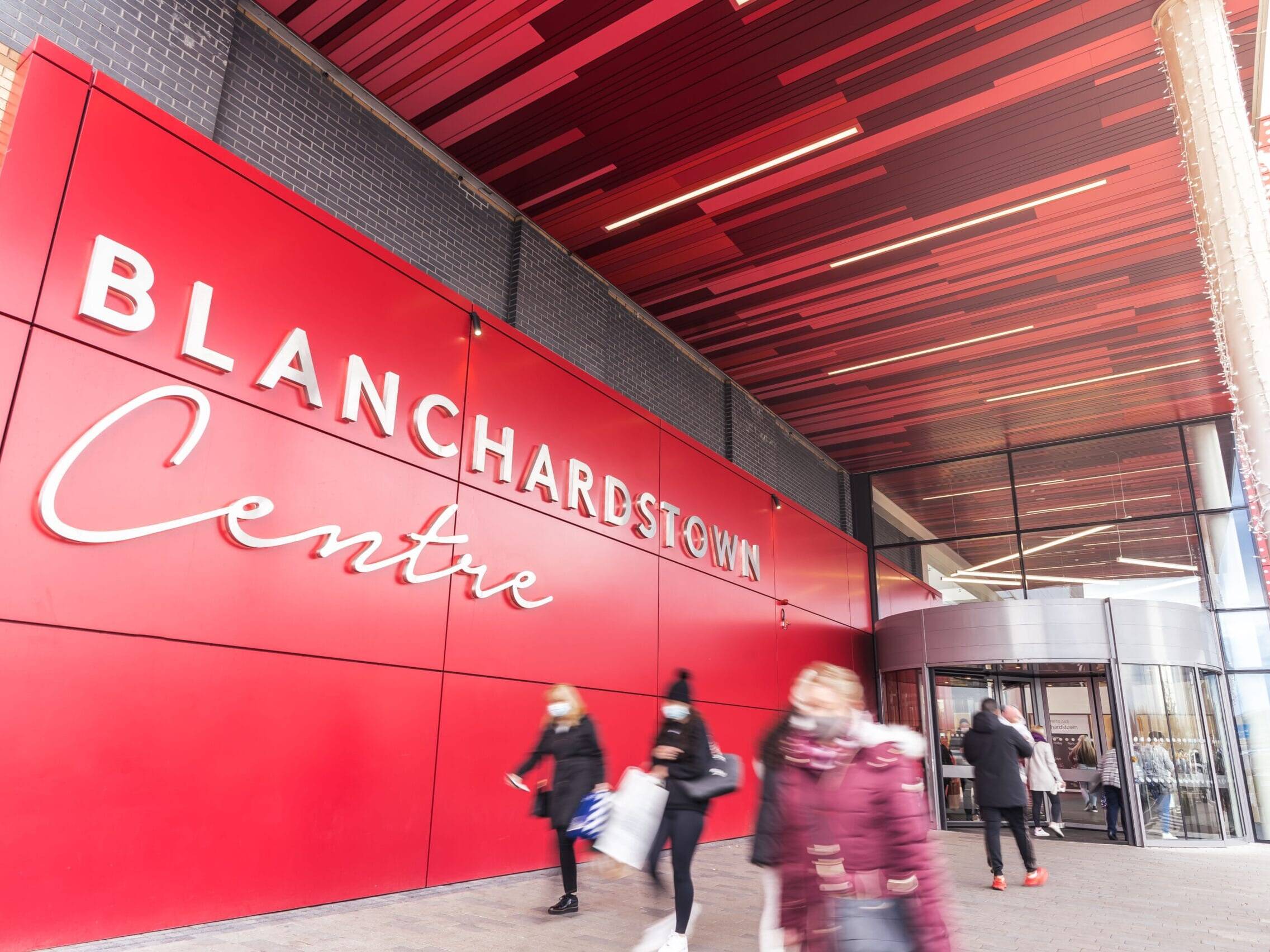 Wayfinding signage — Blanchardstown Centre retail destination, Dublin, Air Design