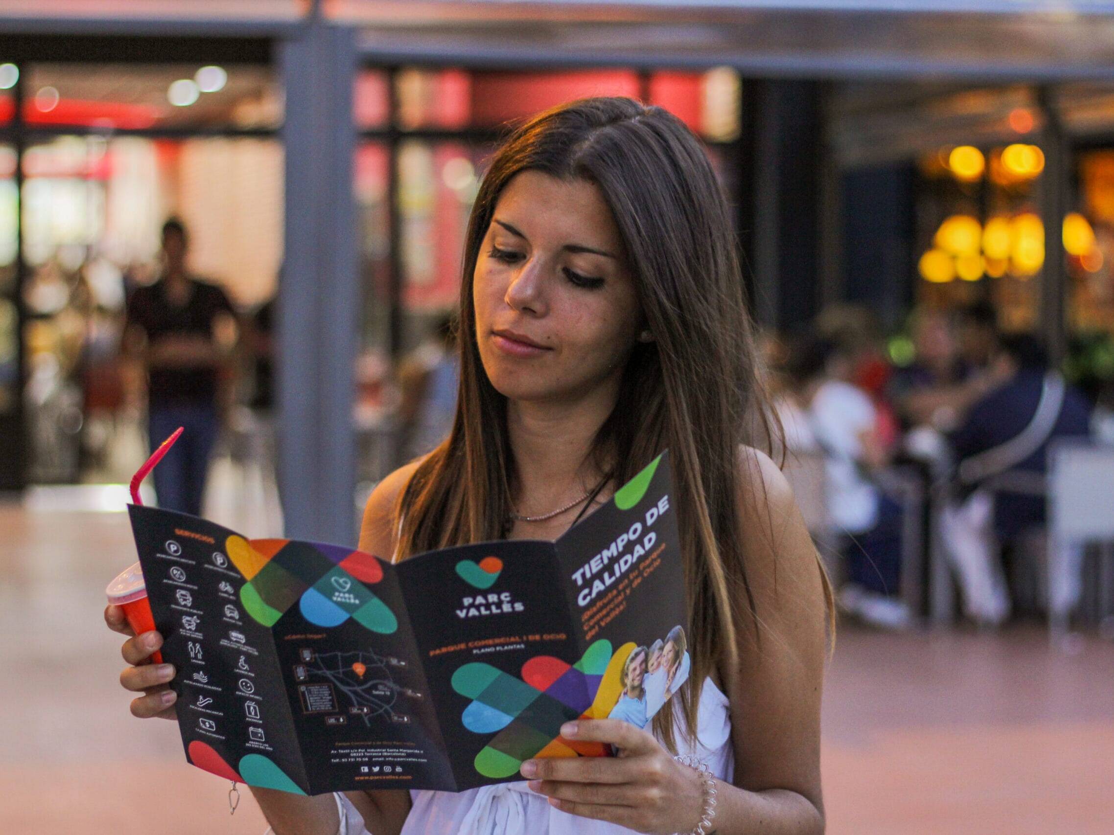 Branded printed materials — Parc Vallès shopping centre, Barcelona, Air Design