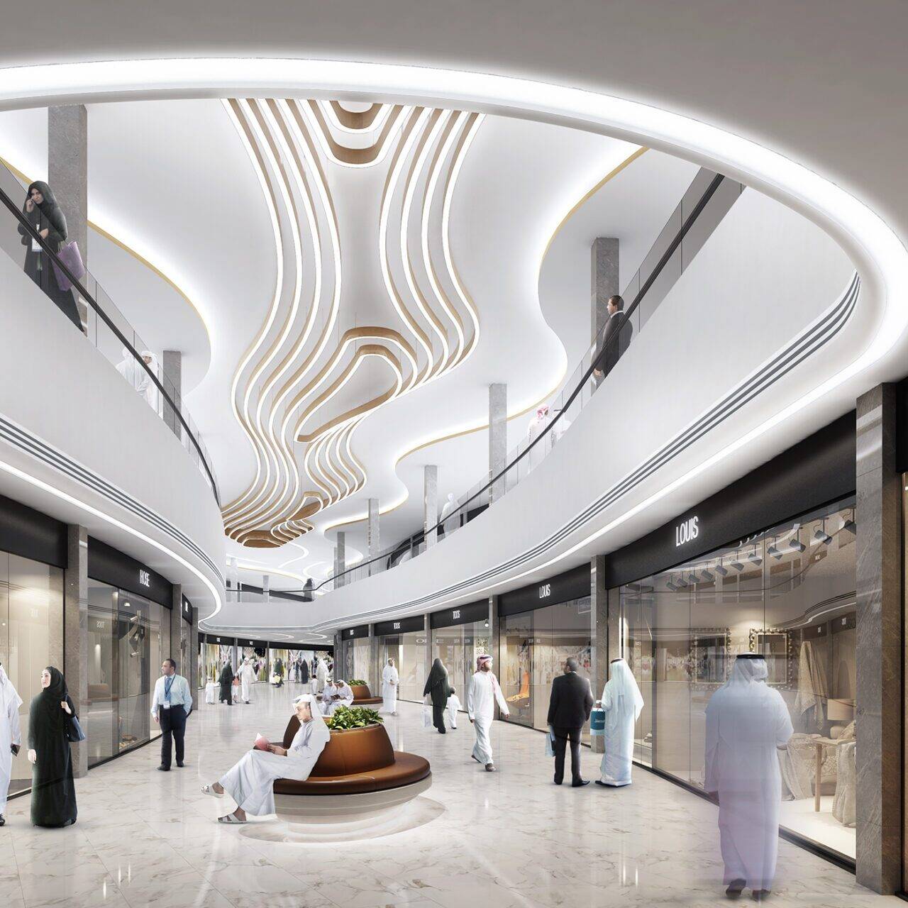 Wayfinding and branding | Al Othaim Malls | Air Design