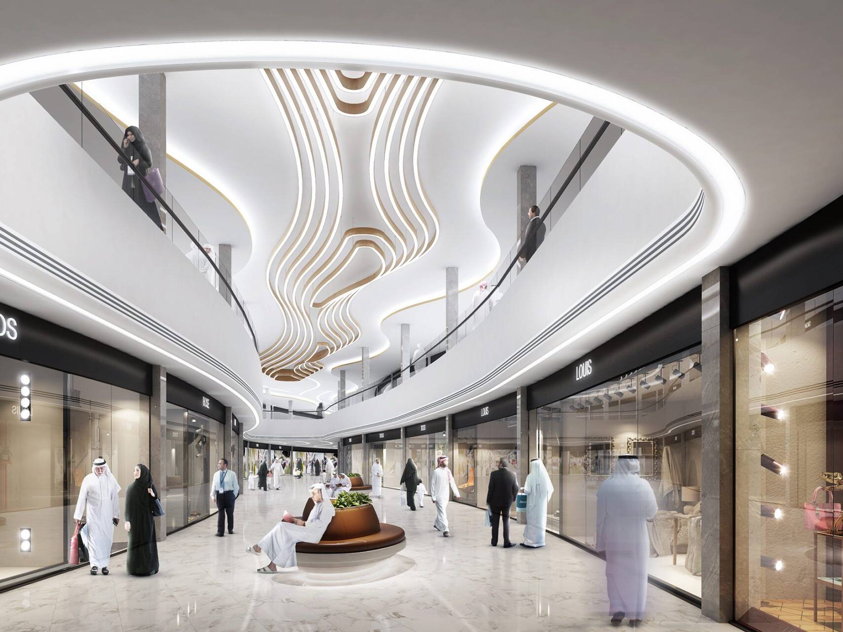 Wayfinding and branding | Al Othaim Malls | Air Design